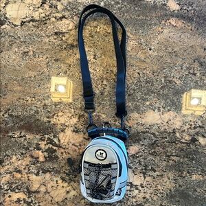 Stylish Blue and Black Belt Bag